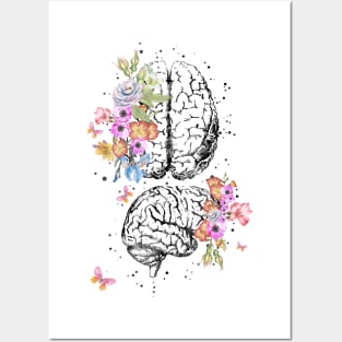 Brain Posters and Art